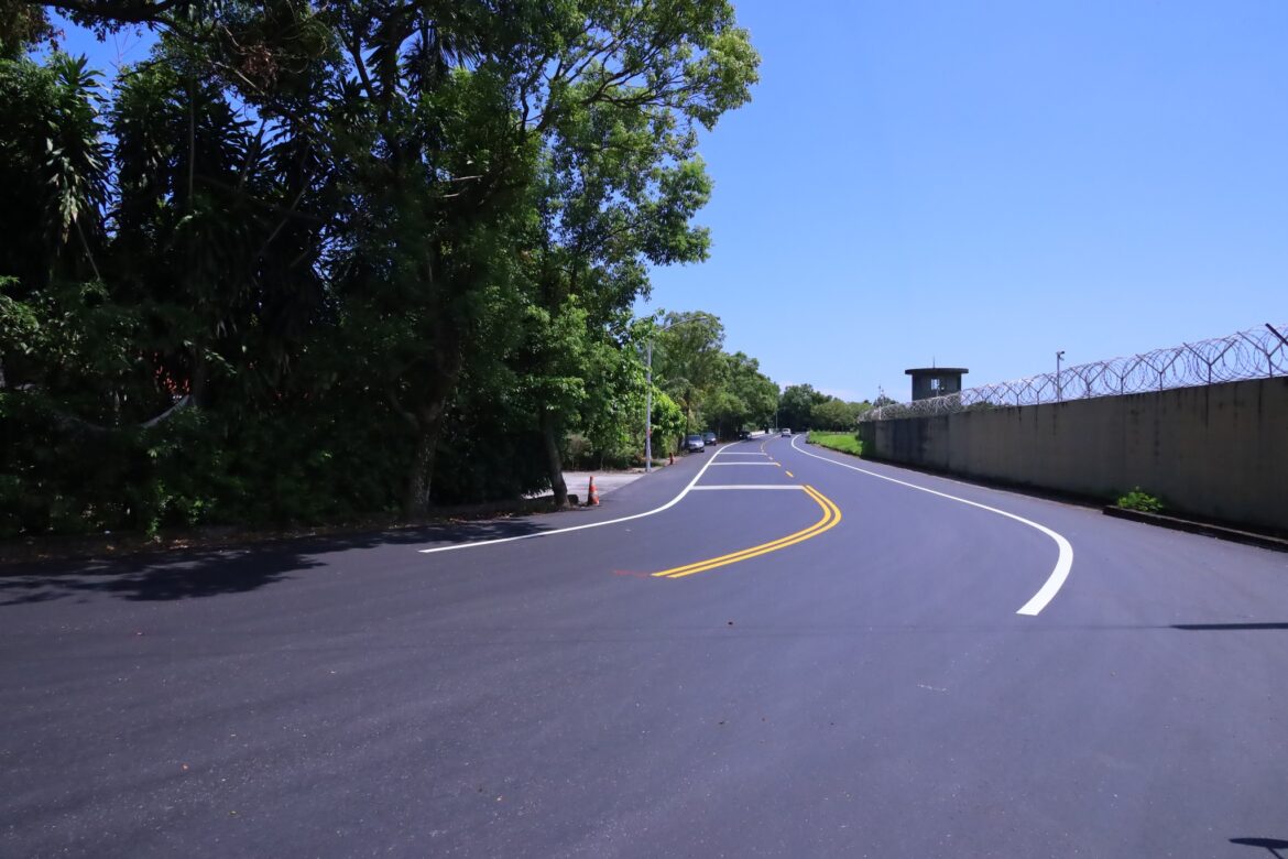 新城鄉花9線路面改善完工 打造鄉民安全的行車環境