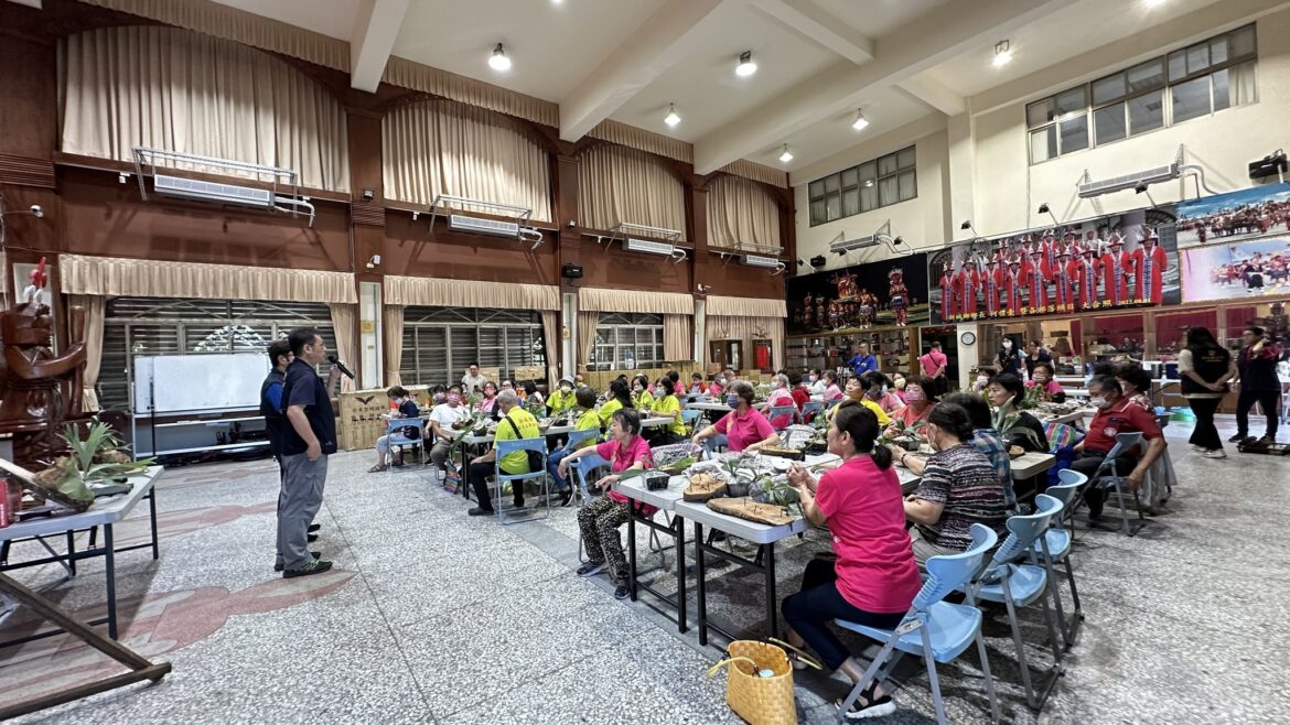 新城鄉資源回收再利用創新工藝教育研習 何禮臺傳遞環保知識提升社區鄰里整潔與環保