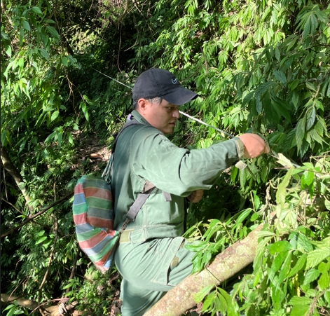 太魯閣族舊部落踏查班-扎年山，嵐山森林鐵路第一索道點，行前踏查順利完成