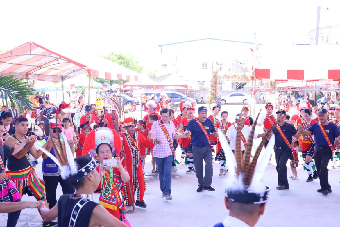 新城鄉各部落豐年祭暑期熱鬧慶豐收 何禮臺推動部落自治讓文化傳承得到實質成效