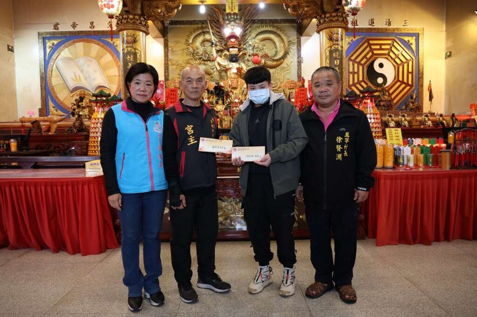 游淑貞募集捐棺救援及時到位 花蓮富里救助行動力百里無礙