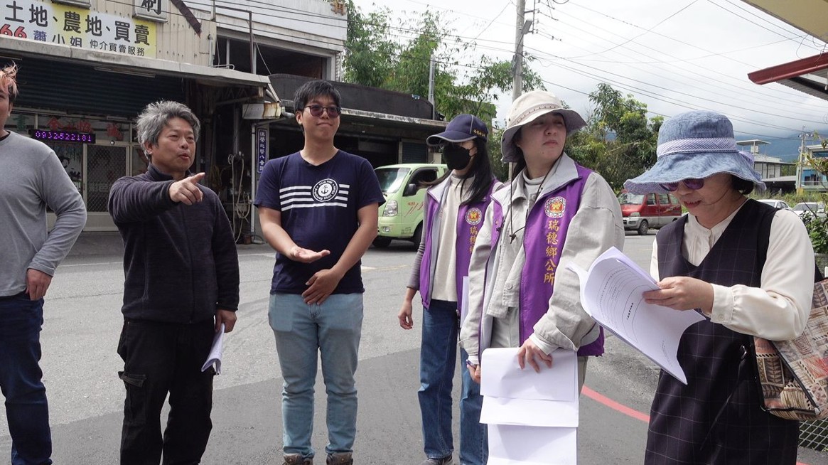 瑞穗鄉市中心道路修繕工程驗收