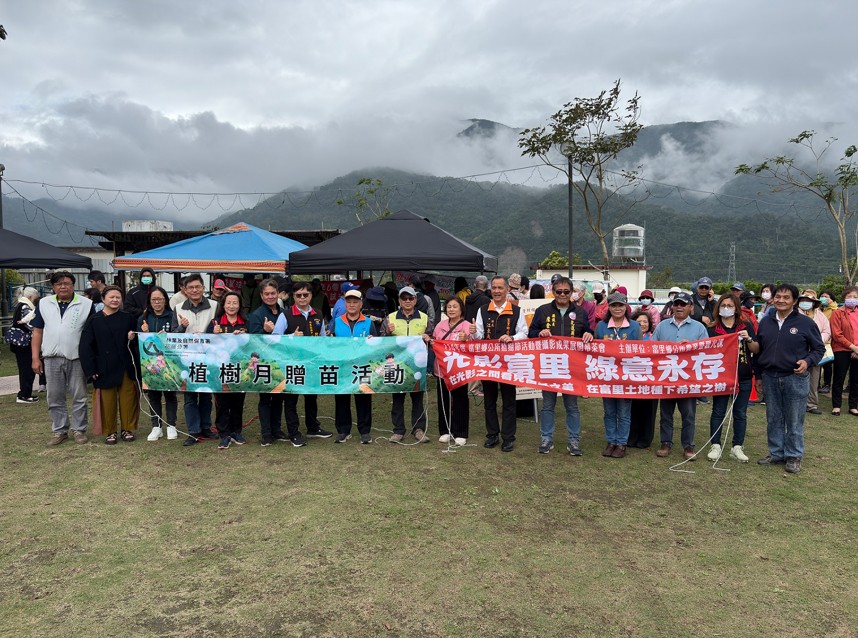 驚蟄喚醒萬物花蓮南區贈苗植樹共織綠網