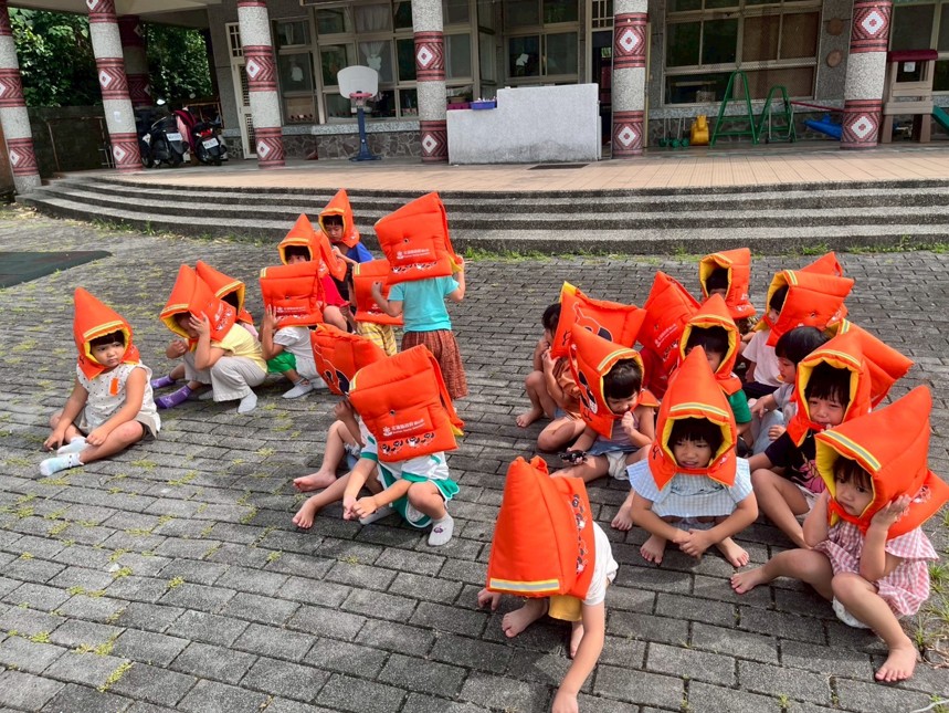 114年9月國家防災演習日~地震來了，幼兒園一起來防災