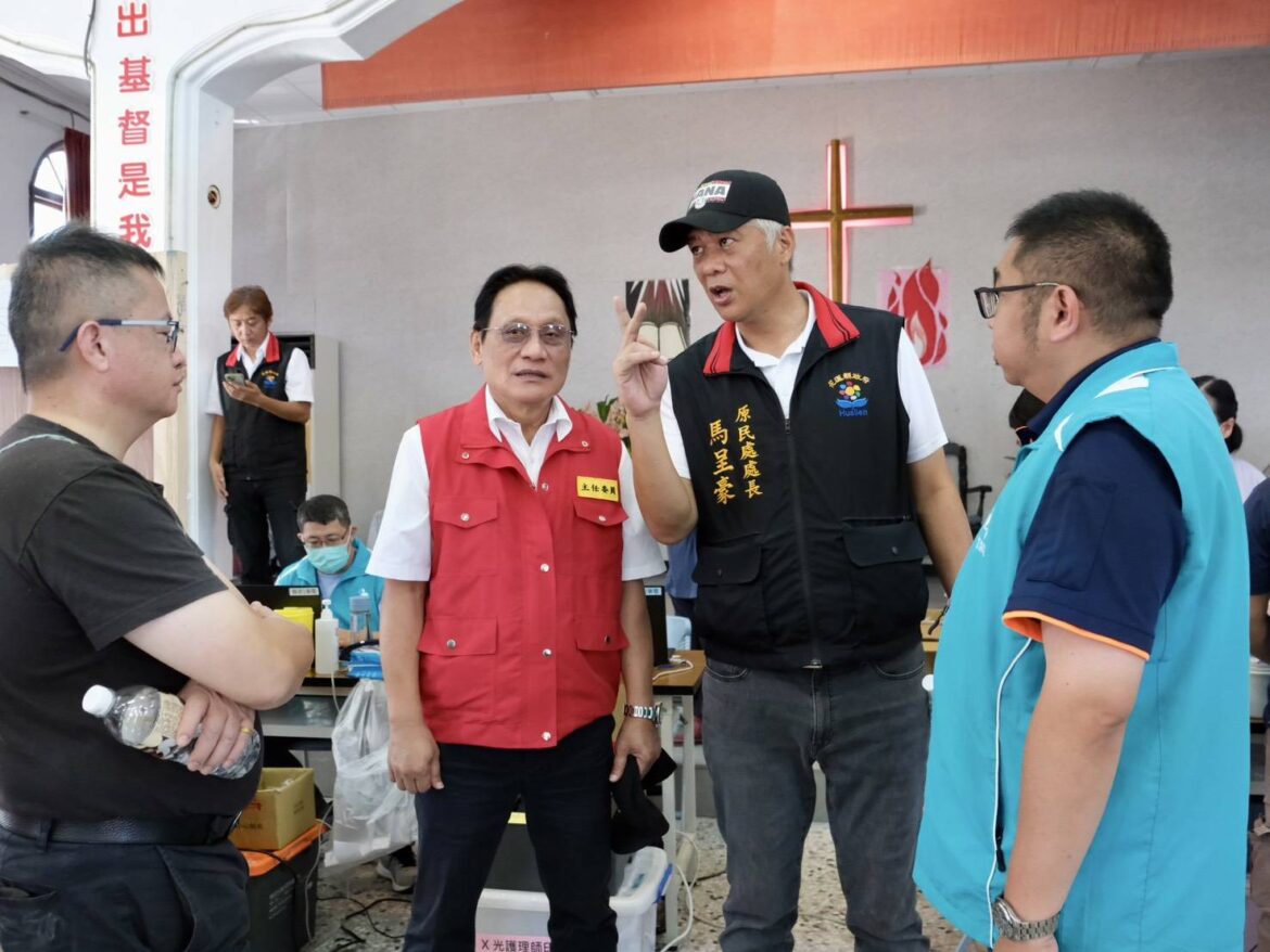 原民會實地探視花蓮縣光復鄉災情 全力協助族人安置與復原
