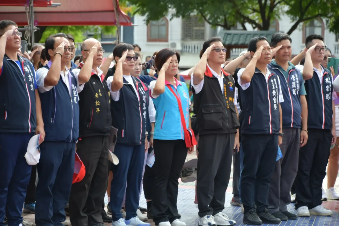 吉安雙十國慶升旗匯聚產業行銷 游淑貞提振單日攤商交易百餘萬