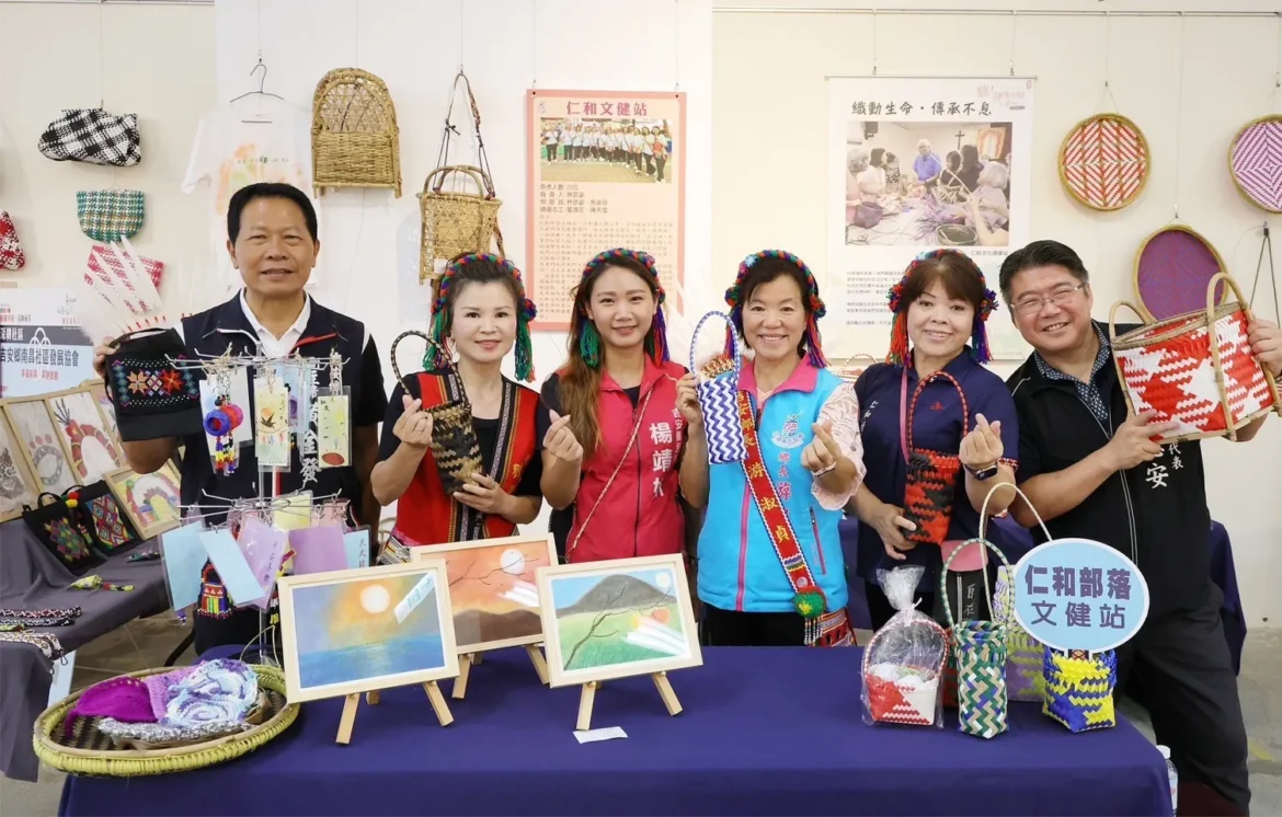 吉安鄉原住民文健站成果展登場 游淑貞力促友善共好高齡學習樂