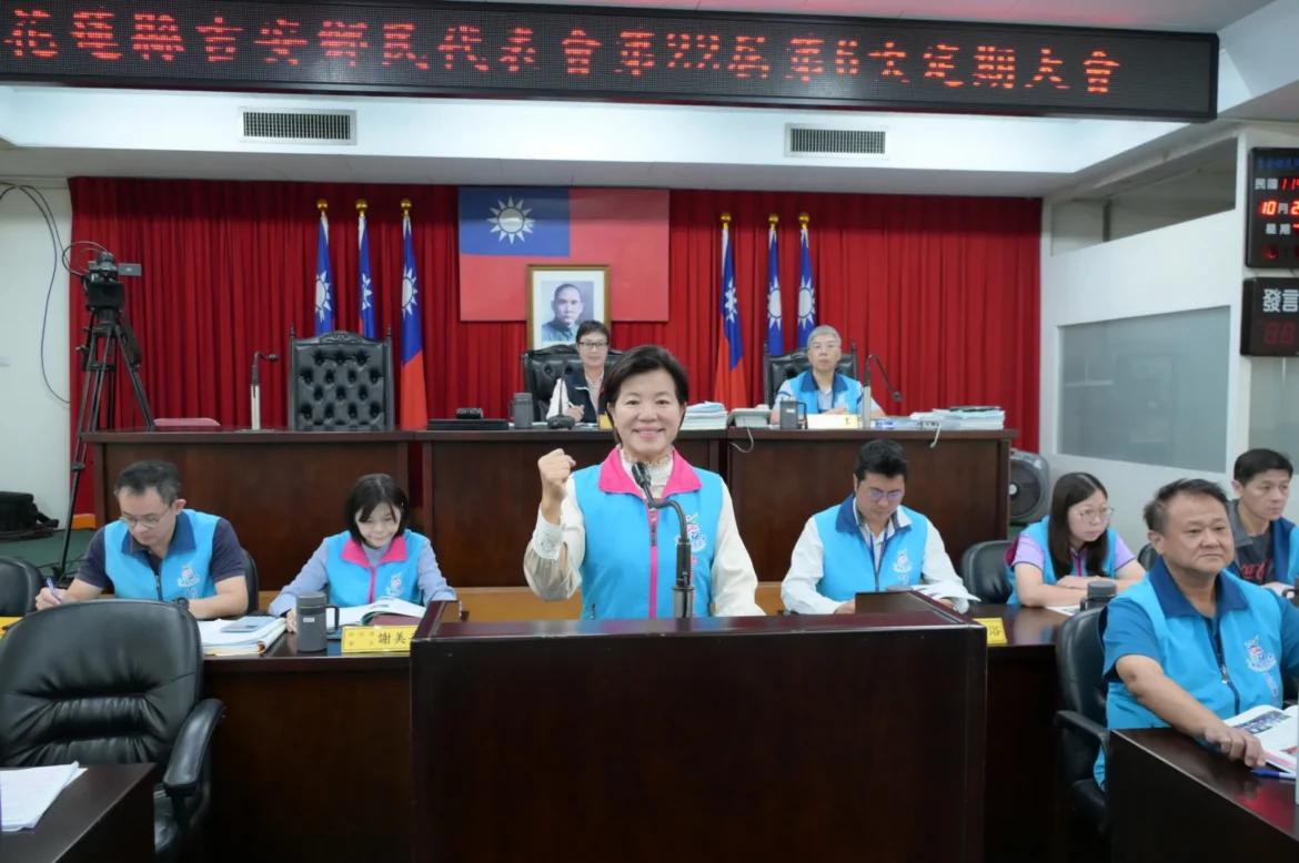 吉安鄉代會第22屆第六次定期大會 游淑貞再次遞交卓越施政亮麗成績單