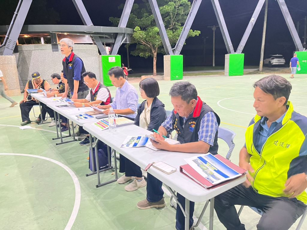 花蓮縣府召開卓溪鄉清水部落自來水延管工程進度說明會