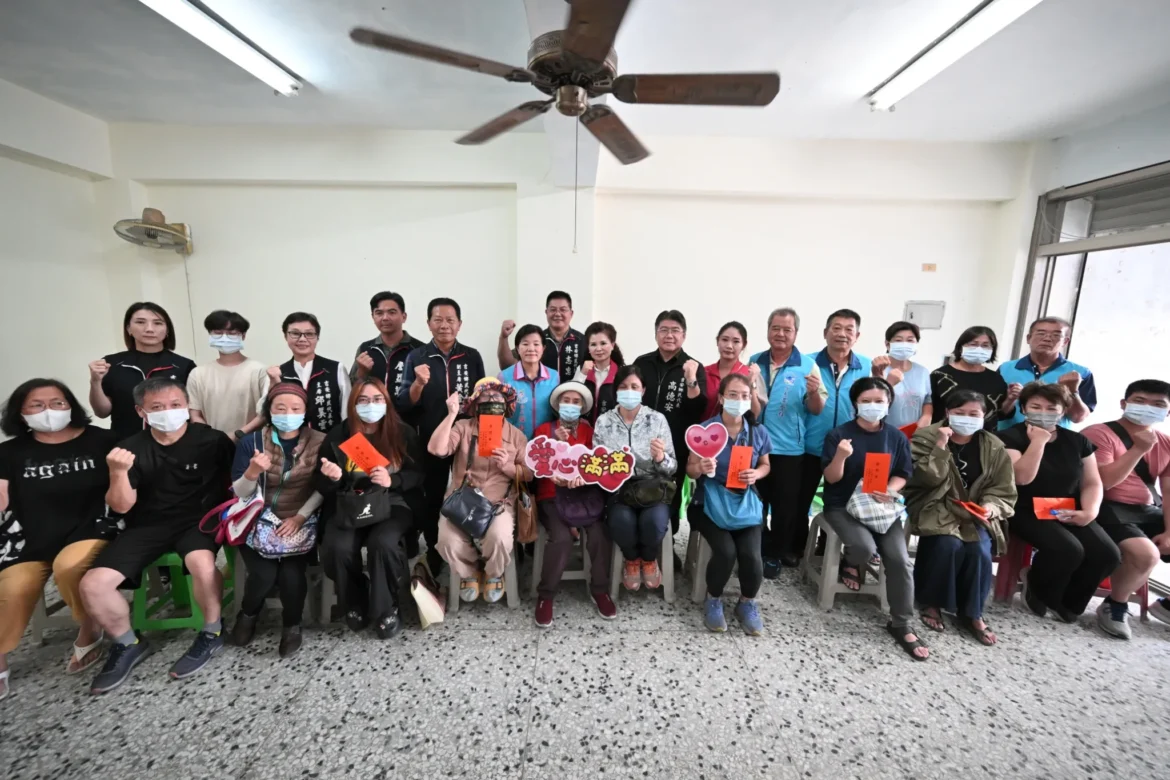 吉安鄉公所關心光復受災吉安鄉籍住民