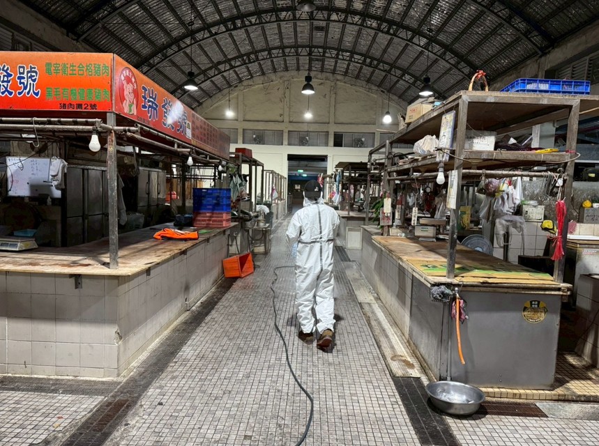 非洲豬瘟禁令解封 玉里公所防疫不懈怠