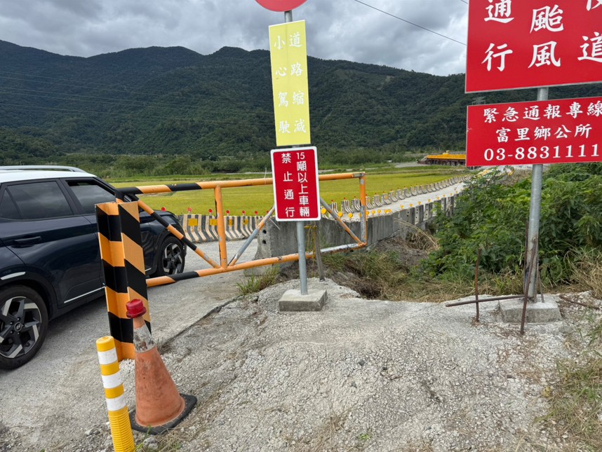 明里便道工程進度超前　富里鄉秋收喜洋洋