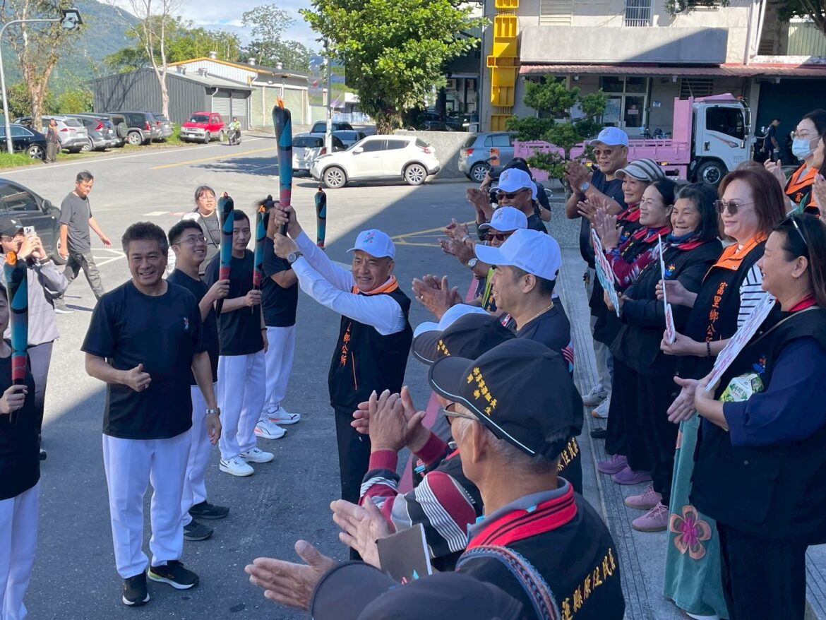 2025世界原住民族運動會聖火傳至富里　象徵傳承與團結的歷史時刻