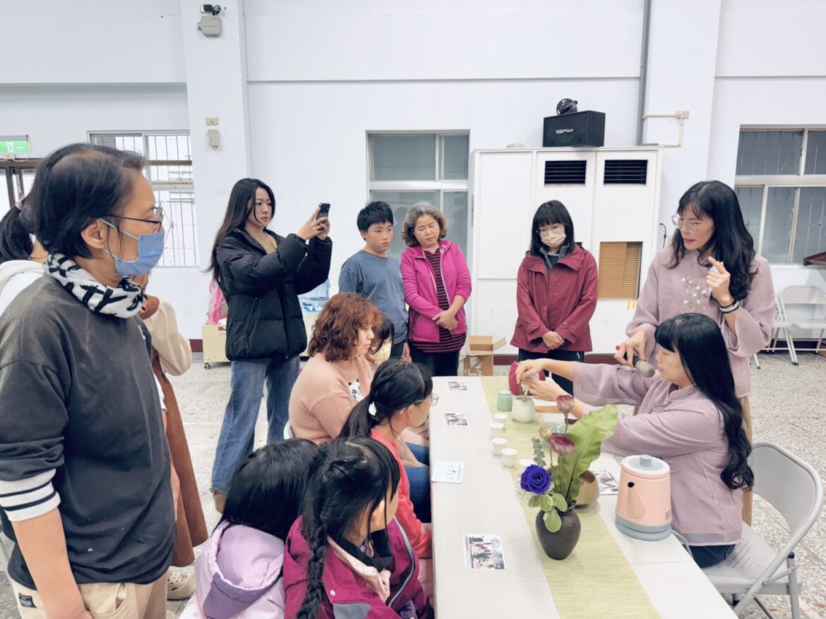 玉里「茶鄉共學」茶席體驗課 茶道初探傳承優良
