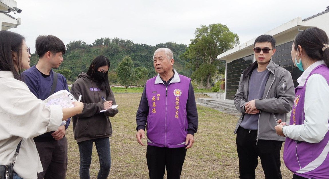 推廣土地環保永續 瑞穗鄉樹葬園區舉行施工說明會