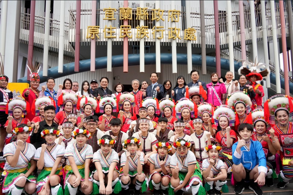 原民會曾智勇Ljaucu·Zingrur主委親赴宜蘭 祝賀宜蘭縣政府原民處揭牌