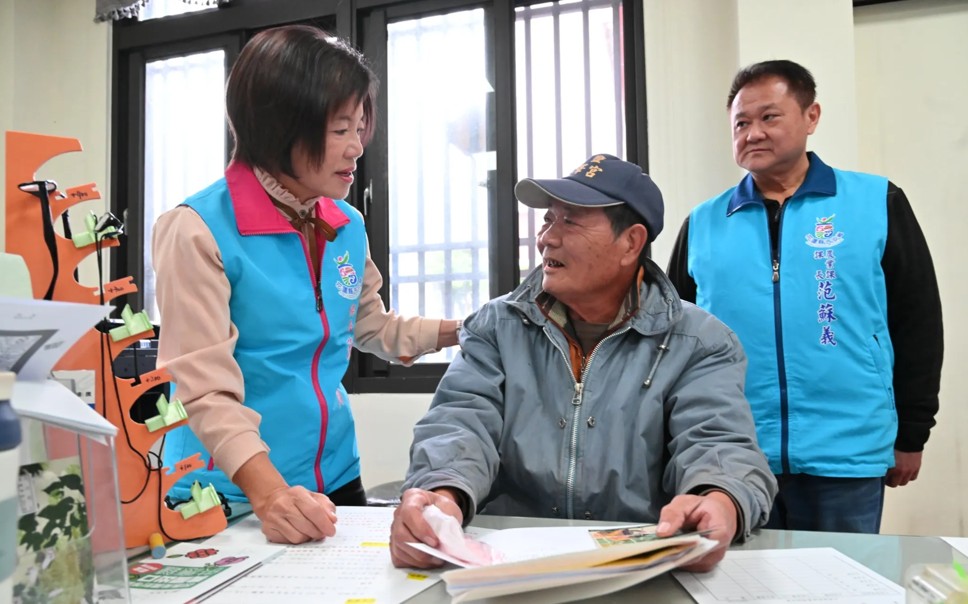 吉安鄉長啟動秧苗低溫寒害現金救助申請