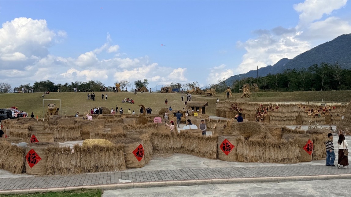 富里新秘境 東富禪寺新春大爆滿